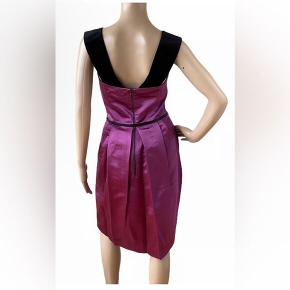 Dolce& Gabbana Elegant Pink and Black Women's Dress, US6 - Picture 4 of 8